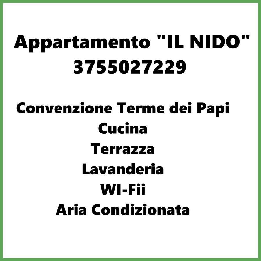 Appartamento Il Nido Витербо Экстерьер фото
